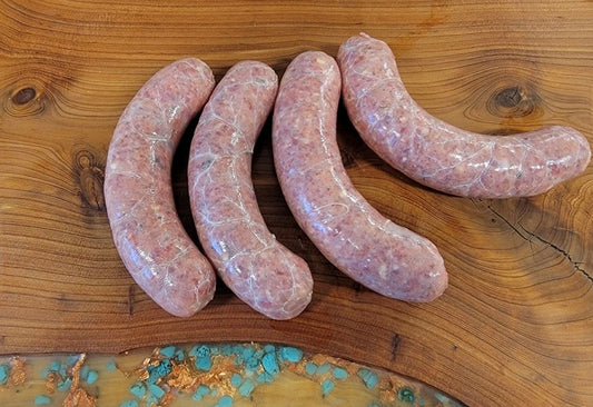 American Wagyu Akaushi Philly Cheesesteak Bratwurst