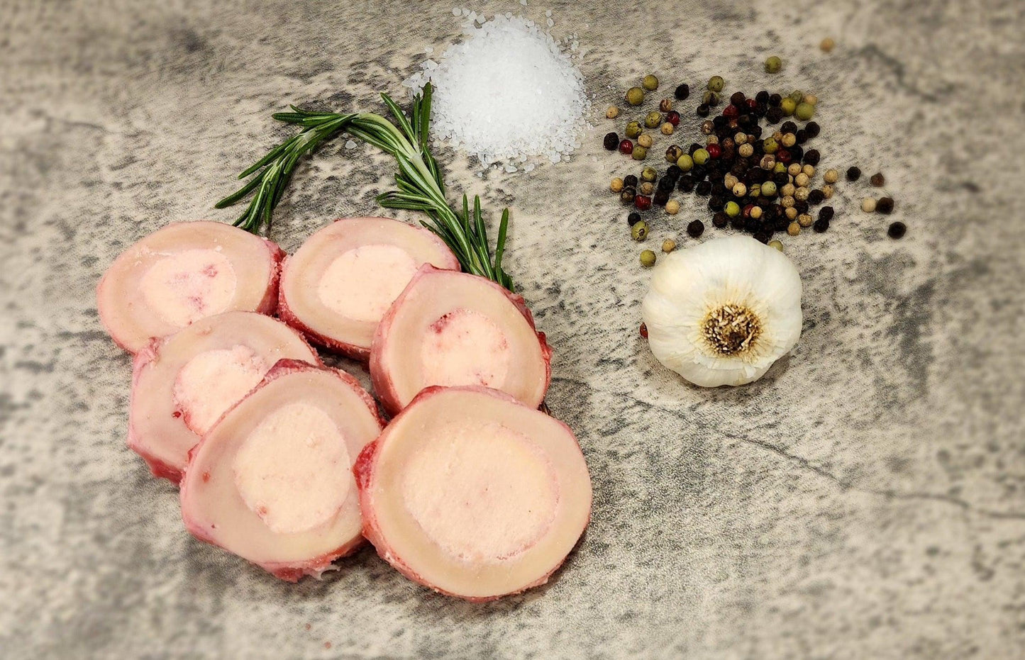 American Wagyu Akaushi Bone Marrow Medallions - J-H Cattle Co. Meat Store