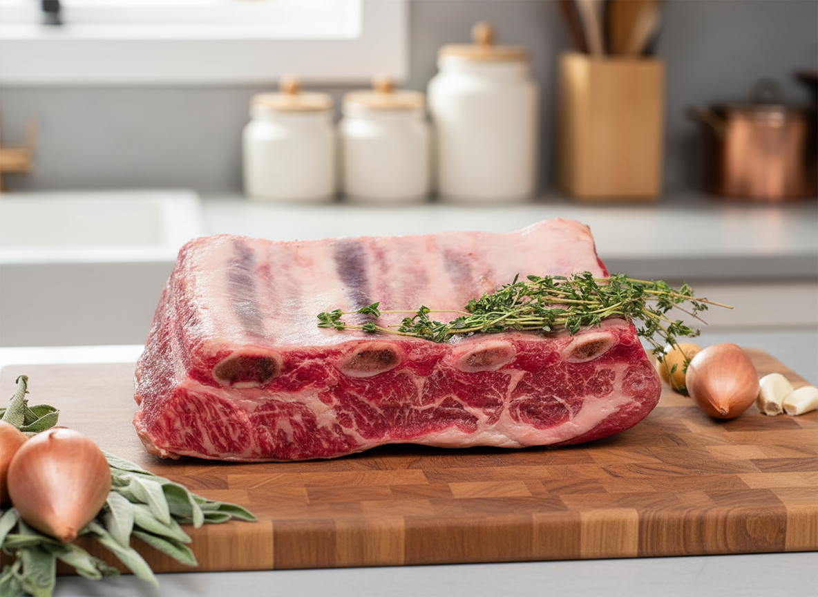 American Wagyu Akaushi Short Ribs – J-H Cattle Co. Meat Store