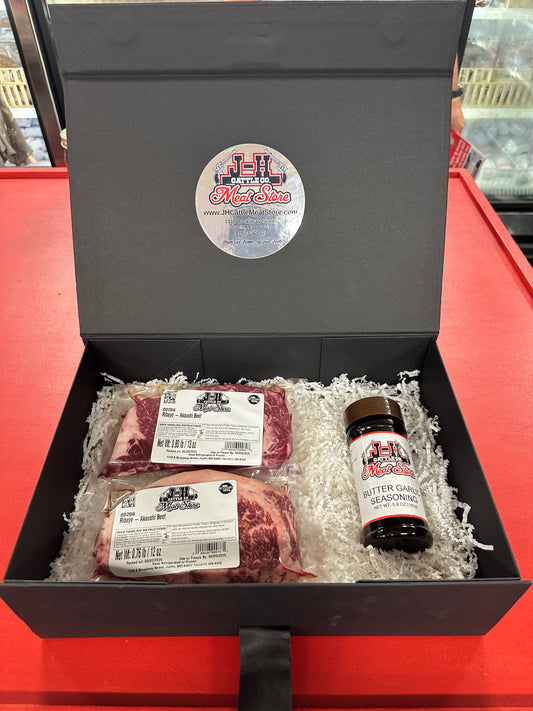 Akaushi Gift Option 1: Akaushi Ribeye & J-H Seasoning