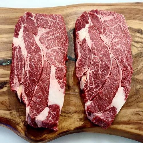 American Wagyu Akaushi Chuck Steak - J-H Cattle Co. Meat Store