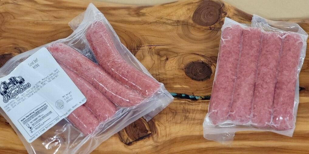 American Wagyu Akaushi Hot Dogs - J-H Cattle Co. Meat Store